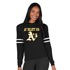Officially Licensed MLB Concepts Sport Athletics Ladies' Hooded Top 