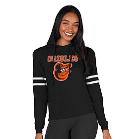Officially Licensed MLB Concepts Sport Orioles Ladies' Hooded Top