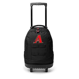 Officially Licensed MLB Diamondbacks 18" Premium Wheeled Tool Bag