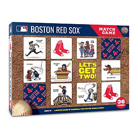 Officially Licensed MLB Licensed Memory Match Game - Boston Red Sox