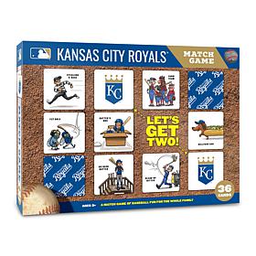 Officially Licensed MLB Licensed Memory Match Game - Kansas City