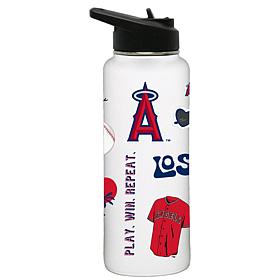 Officially-Licensed MLB Los Angeles Angels 34oz Stainless Tumbler