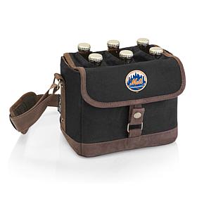Officially Licensed MLB Mets Beer Caddy Cooler Tote w/ Opener