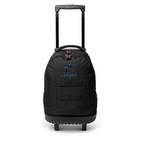 Officially Licensed MLB Miami Marlins 18" Premium Wheeled Tool Bag