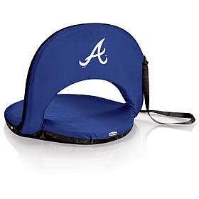Officially Licensed MLB Oniva Portable Reclining Seat - Atlanta
