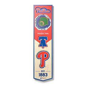 Officially Licensed MLB Philadelphia Phillies 3D Stadium Banner