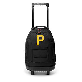 Officially Licensed MLB Pirates 18" Premium Wheeled Tool Bag