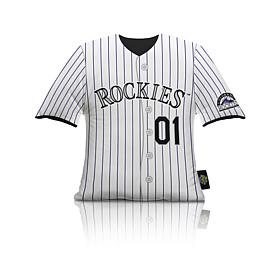 Officially Licensed MLB Plushlete Big League Jersey Pillow - Rockies