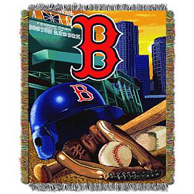 Officially Licensed MLB Red Sox Home Field Advantage Tapestry Throw