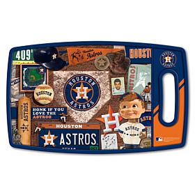 Officially Licensed MLB Retro Series Cutting Board - Houston Astros