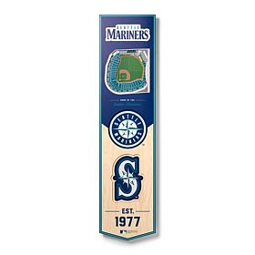 Officially Licensed MLB Seattle Mariners 3D Stadium Banner