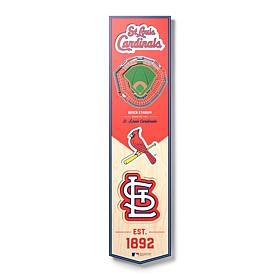 Officially Licensed MLB St. Louis Cardinals 3D Stadium Banner