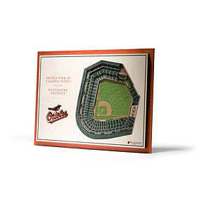 Officially Licensed MLB StadiumView 3D Wall Art - Baltimore Orioles