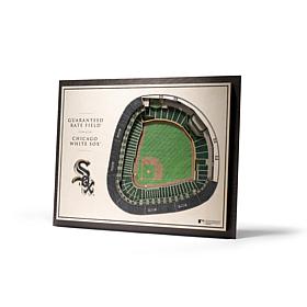 Officially Licensed MLB StadiumView 3D Wall Art - Chicago White Sox