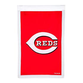 Officially Licensed MLB Team Logo House Flag - Cincinnati Reds