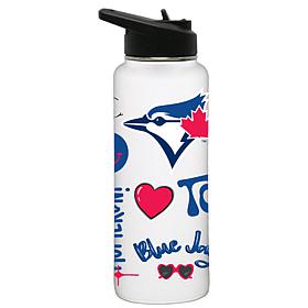 Officially-Licensed MLB Toronto Blue Jays 34oz Stainless Steel Tumbler