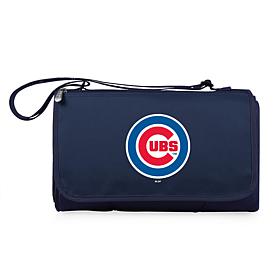 Officially Licensed MLB Tote Outdoor Picnic Blanket - Chicago Cubs