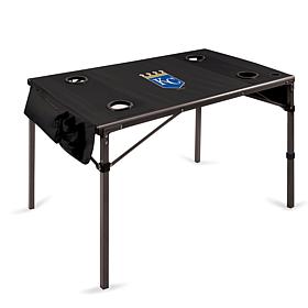 Officially Licensed MLB Travel Portable Folding Table- Kansas City