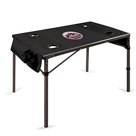 Officially Licensed MLB Travel Portable Folding Table - NY Mets