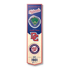 Officially Licensed MLB Washington Nationals 3D Stadium Banner