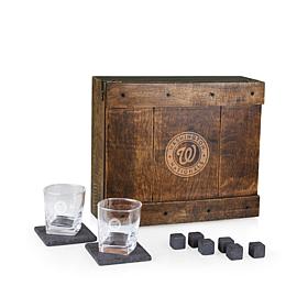 Officially Licensed MLB Washington Nationals  Whiskey Box Gift Set