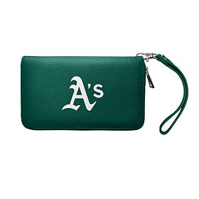 Officially Licensed MLB Zip Organizer Wallet - Oakland Athletics