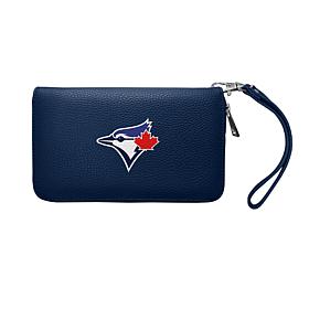 Officially Licensed MLB Zip Organizer Wallet - Toronto Blue Jays