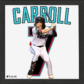Officially Licensed MLB/MLBPA Corbin Carroll Diamondbacks Jersey Frame