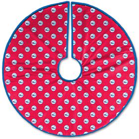 Officially Licensed NBA Christmas Tree Skirt - Philadelphia 76Ers
