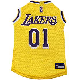 Officially Licensed NBA PetsFirst LA Lakers Basketball Mesh Jersey