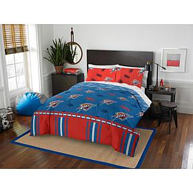 Officially Licensed NBA Queen Bed in a Bag Set - OKC Thunder