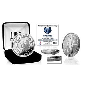 Officially Licensed NBA Silver Mint Coin - Memphis Grizzlies