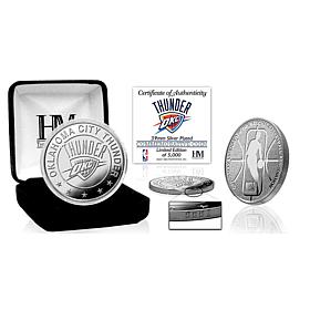 Officially Licensed NBA Silver Mint Coin - Oklahoma City Thunder