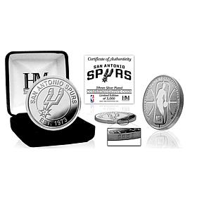 Officially Licensed NBA Silver Mint Coin - San Antonio Spurs