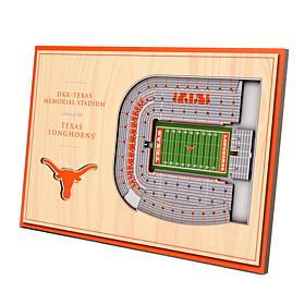 Officially Licensed NCAA 3-D Desktop Display - Texas Longhorns 