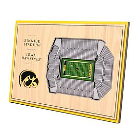 Officially-Licensed NCAA 3-D StadiumViews Display - Iowa Hawkeyes 