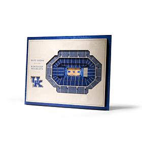 Officially Licensed NCAA 5-Layer 3-D Wall Art - Kentucky Wildcats