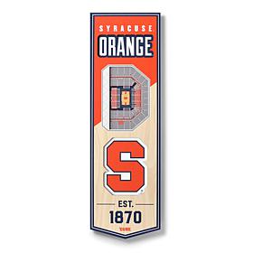 Officially Licensed NCAA 6" x 19" 3D Stadium Banner - Syracuse BB