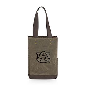 Officially Licensed NCAA Auburn 2 Bottle Insulated Wine Cooler Bag