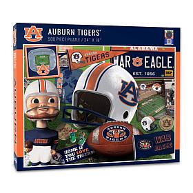 Officially Licensed NCAA Auburn Tigers Retro Series 500-Piece Puzzle