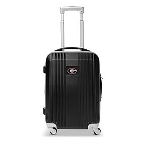 Officially Licensed NCAA Bulldogs 21" Carry-On 2-Tone Spinner