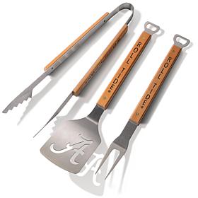 Officially-licensed NCAA Classic 3-Piece BBQ Set - AL Crimson Tide 