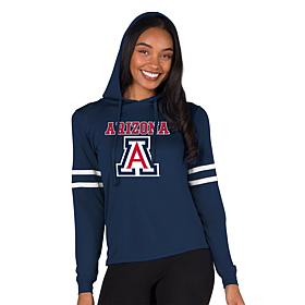 Officially Licensed NCAA Concepts Sport Arizona Ladies' Hood Top