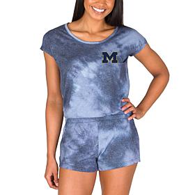 Officially Licensed NCAA Concepts Sport Ladies Romper - Michigan