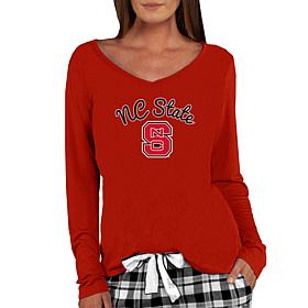 Officially Licensed NCAA Concepts Sport NC State Marathon Ladies Top