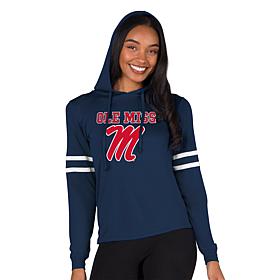 Officially Licensed NCAA Concepts Sport Ole Miss Ladies' Hooded Top
