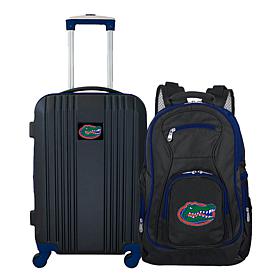 Officially Licensed NCAA Florida Gators Backpack & Carry-On Set