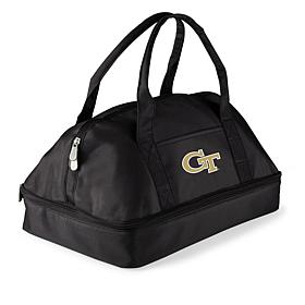 Officially Licensed NCAA Ga. Tech Yellow Jackets Black Casserole Tote
