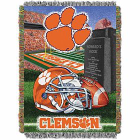 Officially Licensed NCAA Home Field Advantage Throw - Clemson