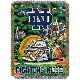 Officially Licensed NCAA Home Field Advantage Throw - Notre Dame